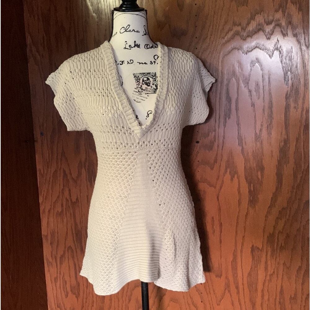 Calvin Klein Jeans V Neck Knitted Top